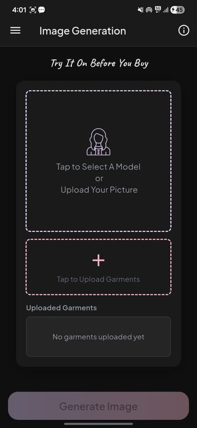 Upload photo to begin your style journey.